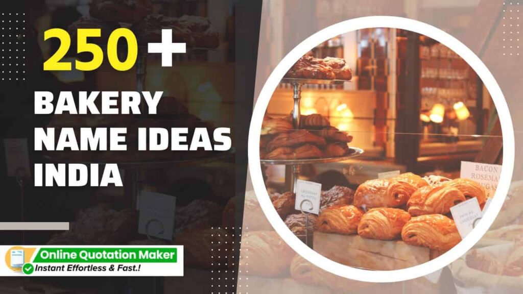 Bakery Name ideas India