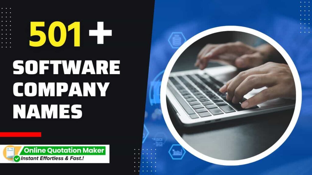 Software Company Names