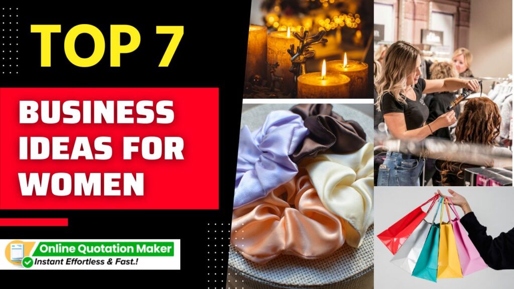 Profitable Manufacturing Business Ideas for Women Ladies Start from Home