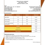 Free Delivery Challan Format Samples